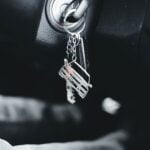 car keys with key ring